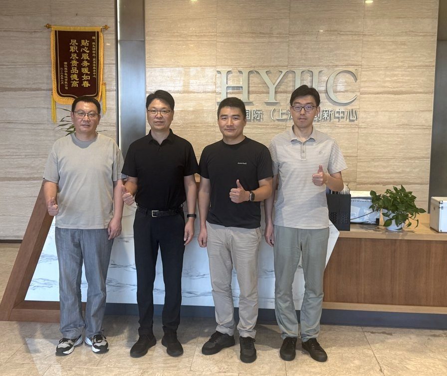 锋菱系拜访海盐县人民政府驻沪工作部合影